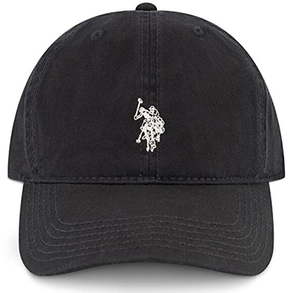 NWT U.S. Polo Assn. Mens Baseball Cap, Black-OS - Picture 1 of 5
